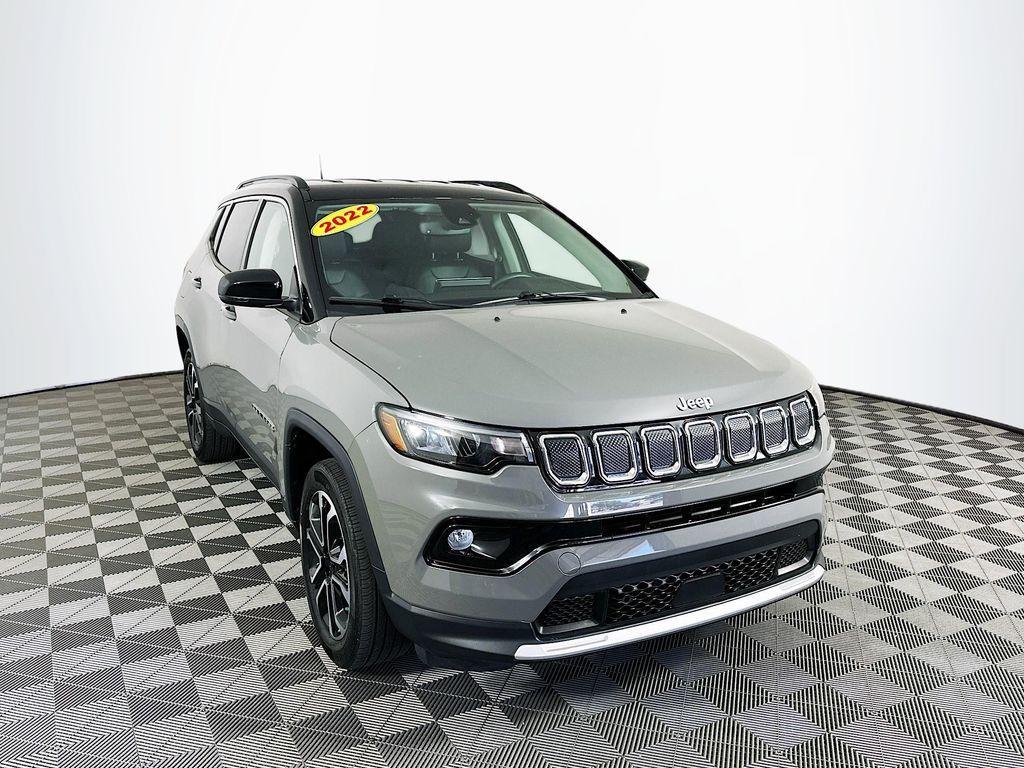 used 2022 Jeep Compass car, priced at $23,449