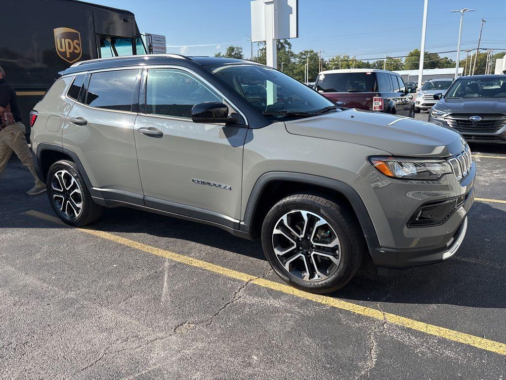 used 2022 Jeep Compass car, priced at $23,804