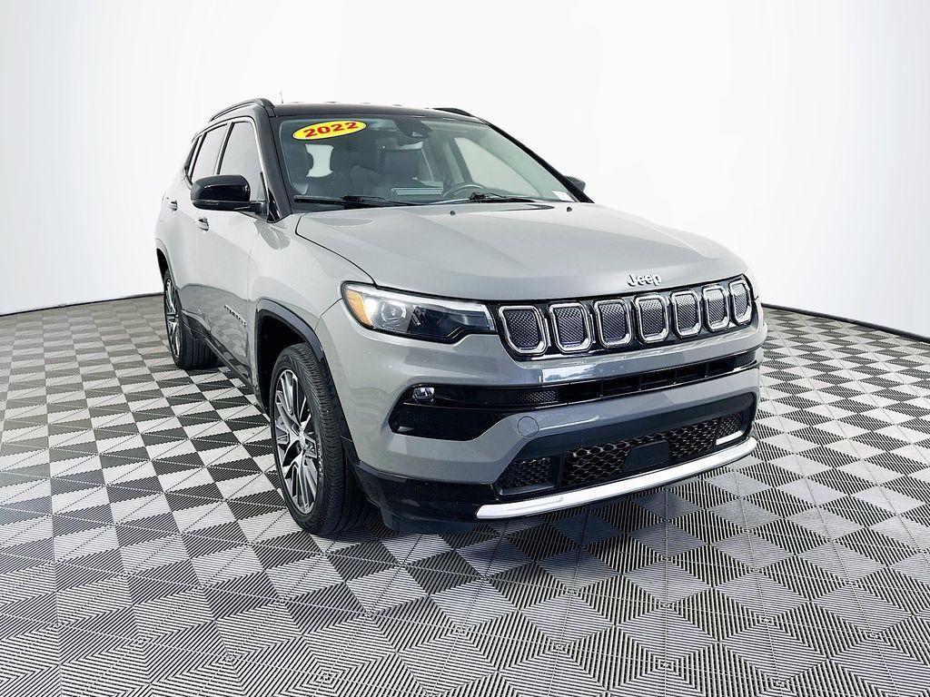 used 2022 Jeep Compass car, priced at $21,799