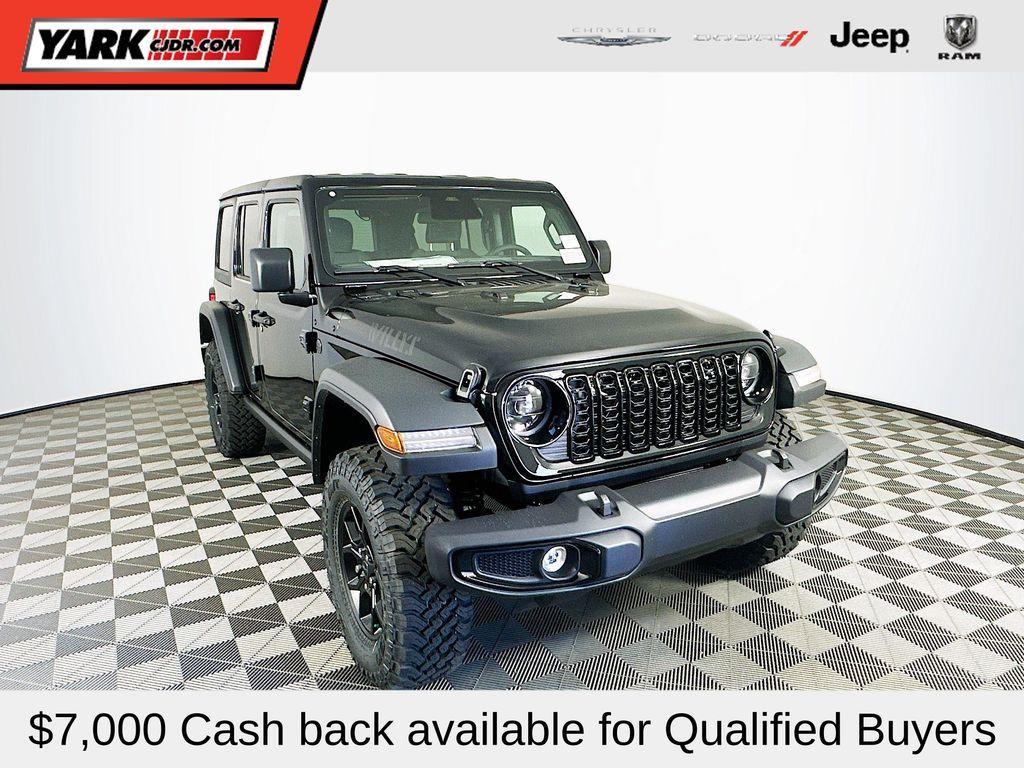 new 2025 Jeep Wrangler car, priced at $40,495