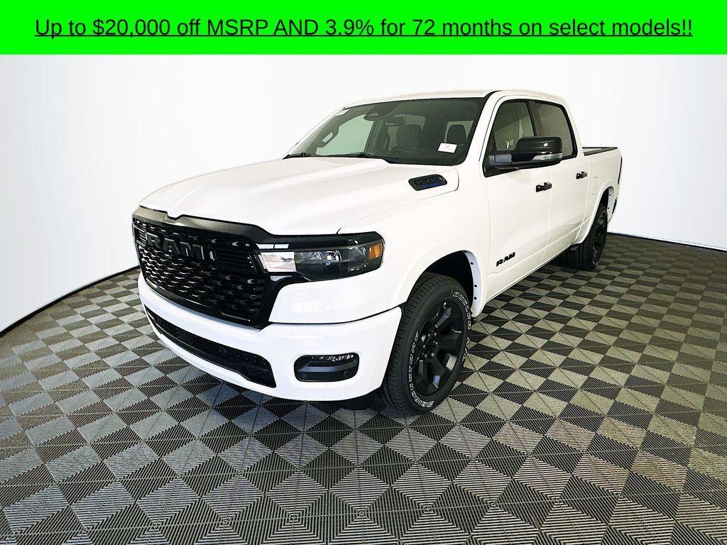 new 2025 Ram 1500 car, priced at $45,672