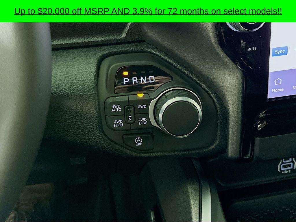 new 2025 Ram 1500 car, priced at $45,672