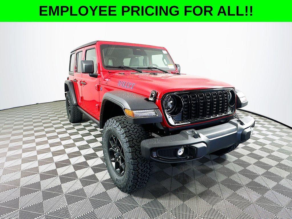 new 2025 Jeep Wrangler 4xe car, priced at $52,045