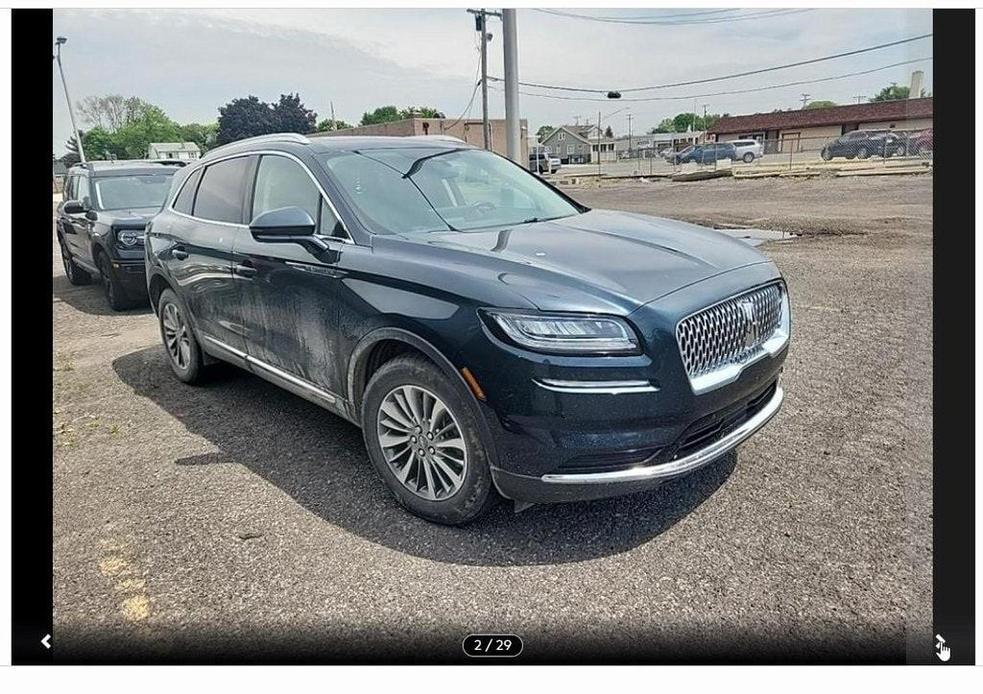 used 2021 Lincoln Nautilus car, priced at $33,900