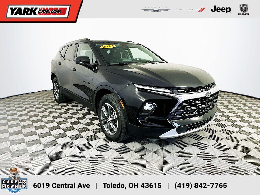 used 2024 Chevrolet Blazer car, priced at $25,499