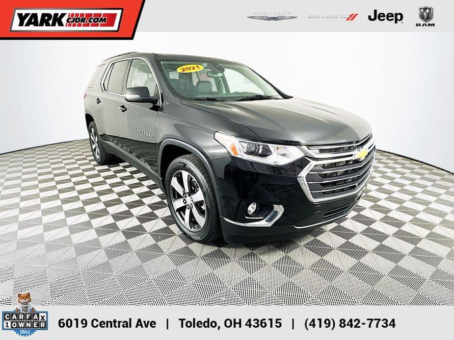 used 2021 Chevrolet Traverse car, priced at $26,822