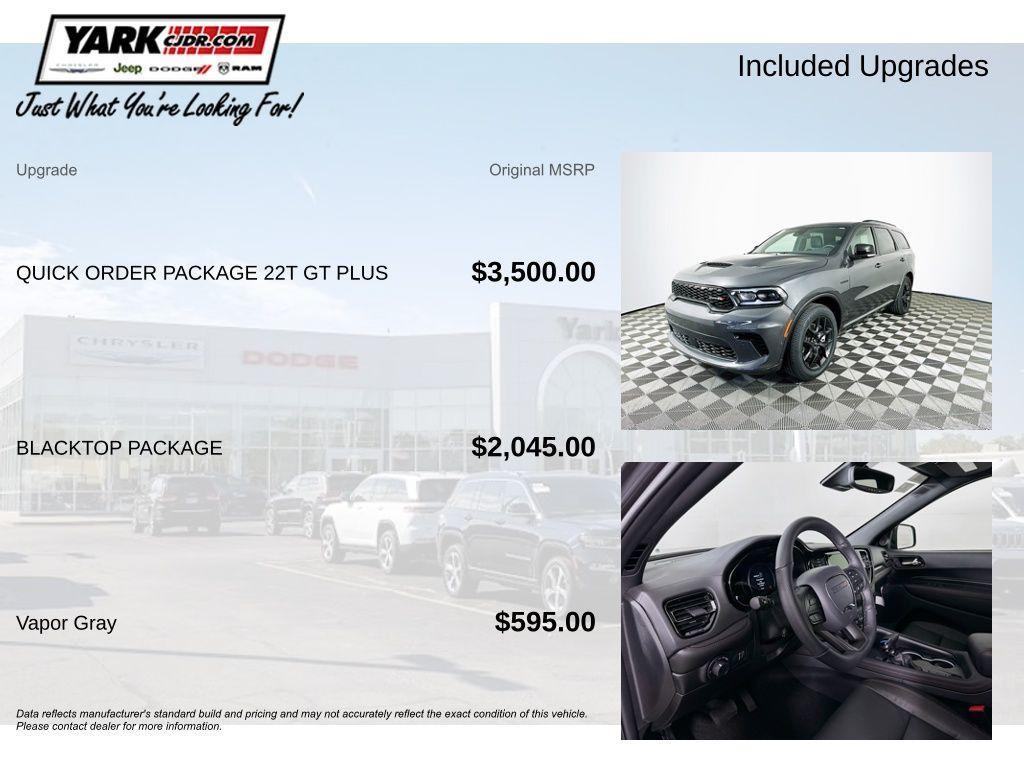 new 2026 Dodge Durango car, priced at $47,084