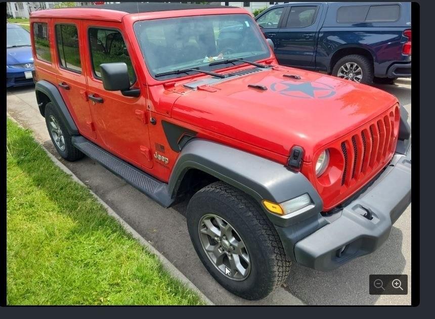 used 2020 Jeep Wrangler Unlimited car, priced at $30,908