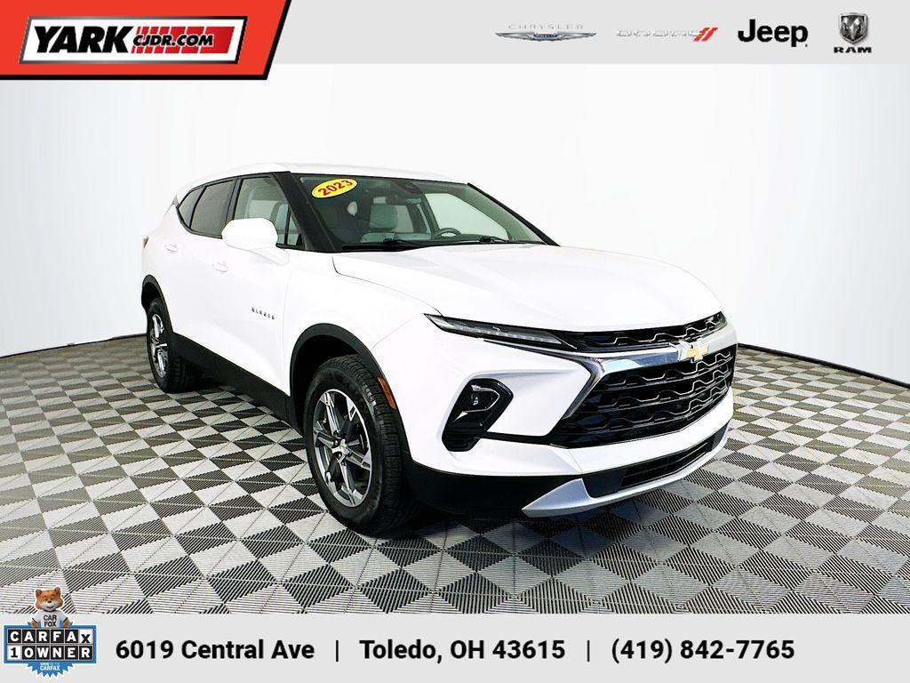 used 2023 Chevrolet Blazer car, priced at $24,722