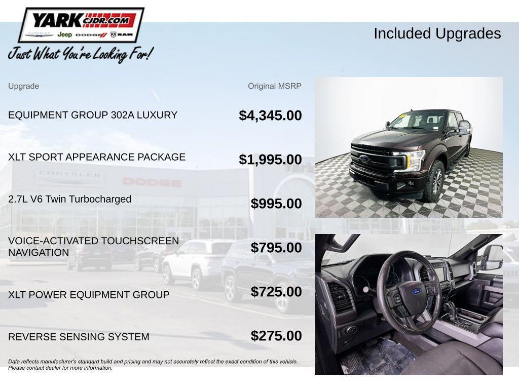 used 2019 Ford F-150 car, priced at $27,699