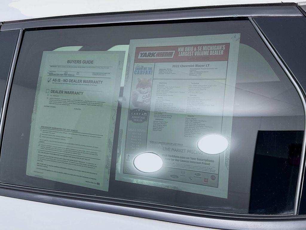 used 2022 Chevrolet Blazer car, priced at $26,498