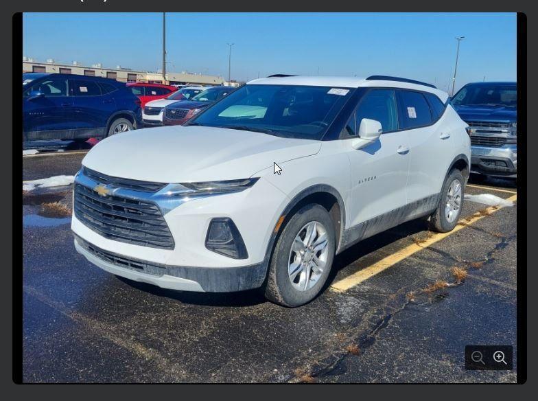 used 2022 Chevrolet Blazer car, priced at $27,500