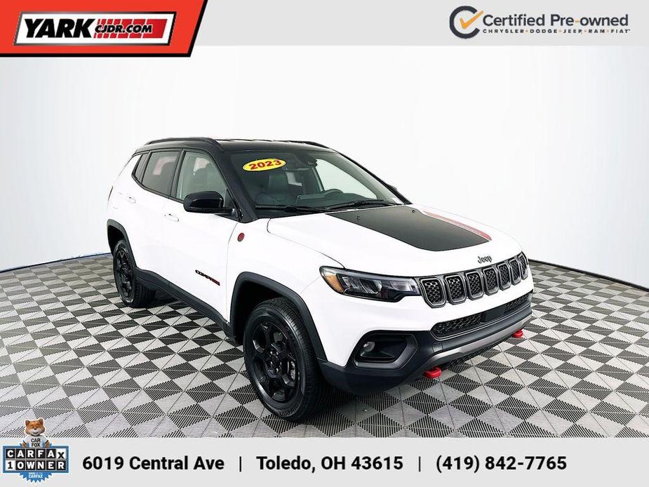 used 2023 Jeep Compass car, priced at $23,698