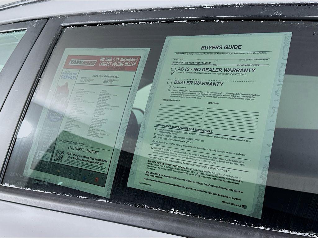 used 2024 Hyundai Kona car, priced at $19,993