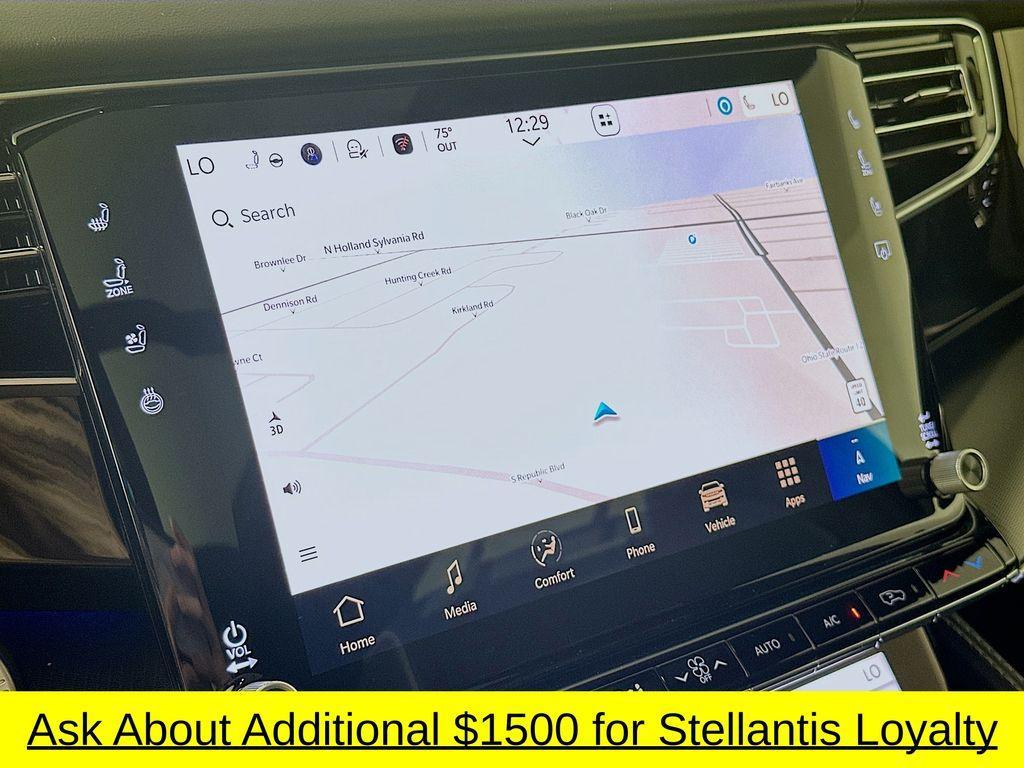 new 2025 Jeep Grand Wagoneer L car, priced at $91,979