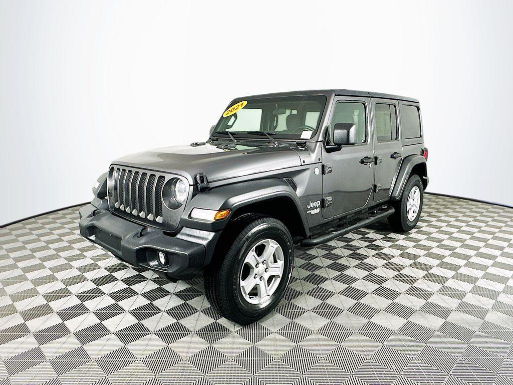 used 2021 Jeep Wrangler Unlimited car, priced at $27,908