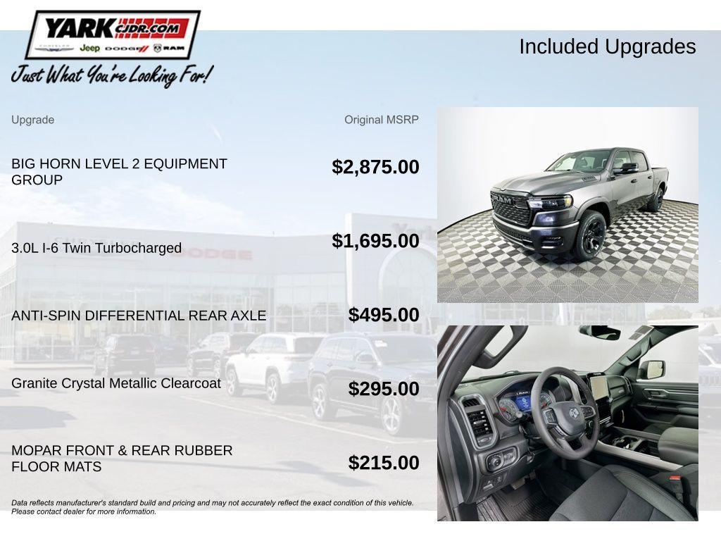 new 2026 Ram 1500 car, priced at $52,503