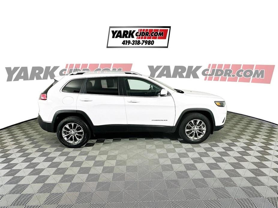 used 2021 Jeep Cherokee car, priced at $22,814