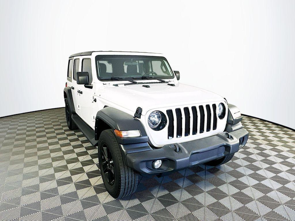 used 2021 Jeep Wrangler Unlimited car, priced at $27,909
