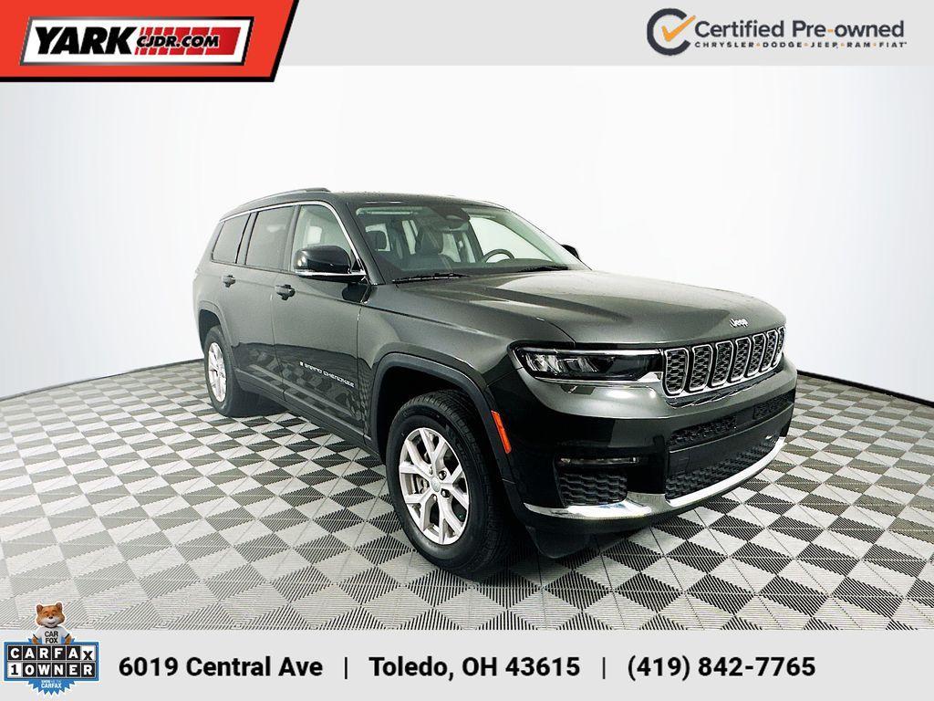 used 2022 Jeep Grand Cherokee L car, priced at $33,909