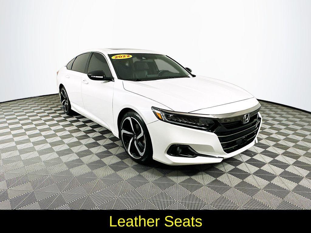 used 2022 Honda Accord car, priced at $27,800