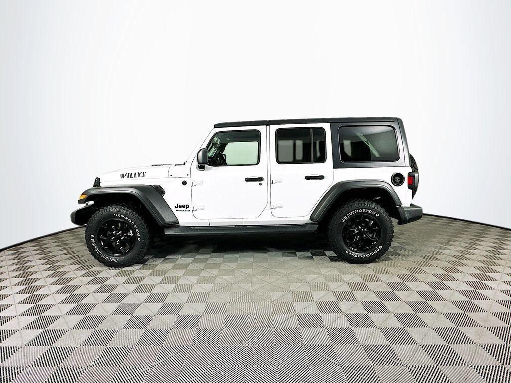 used 2021 Jeep Wrangler Unlimited car, priced at $31,844