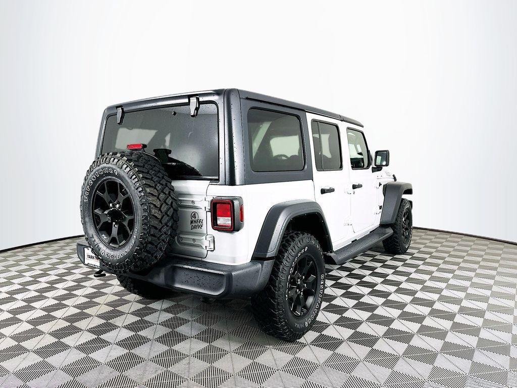 used 2021 Jeep Wrangler Unlimited car, priced at $31,844