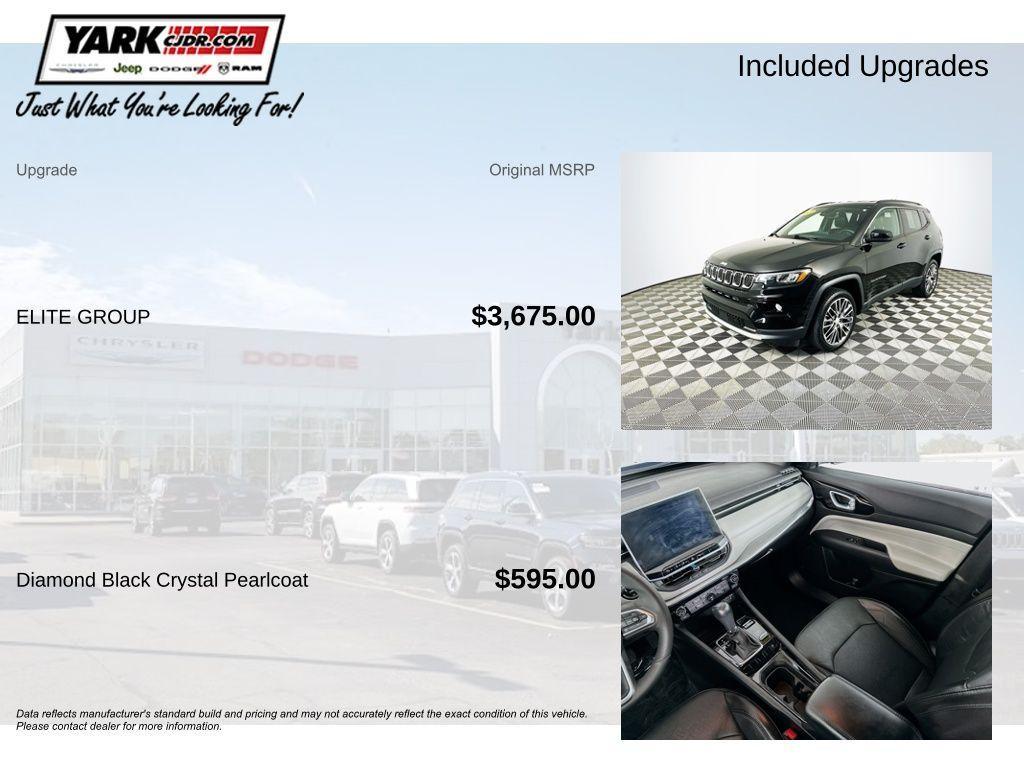 used 2023 Jeep Compass car, priced at $21,909
