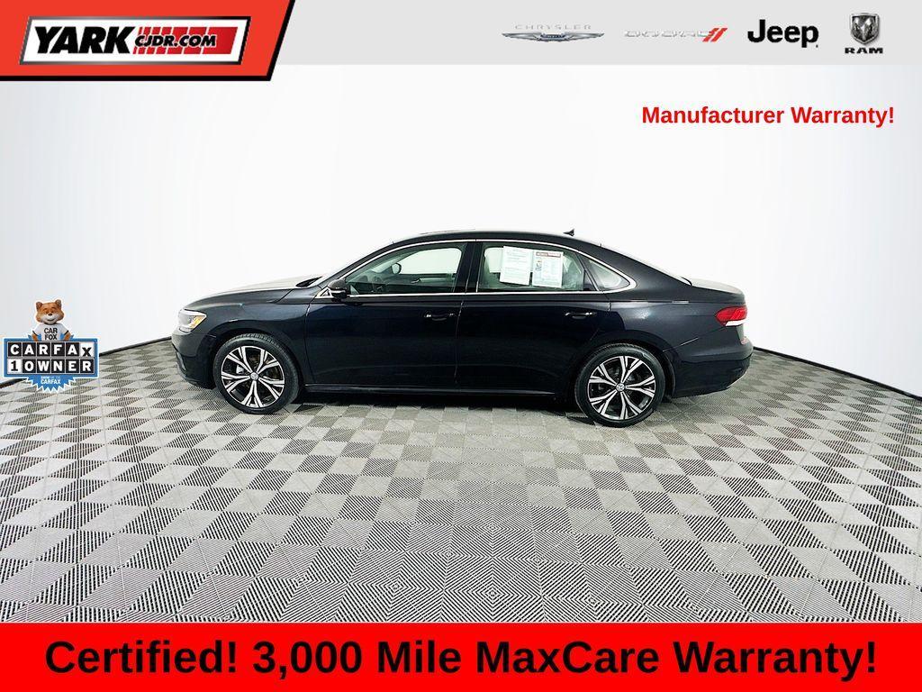 used 2021 Volkswagen Passat car, priced at $17,441