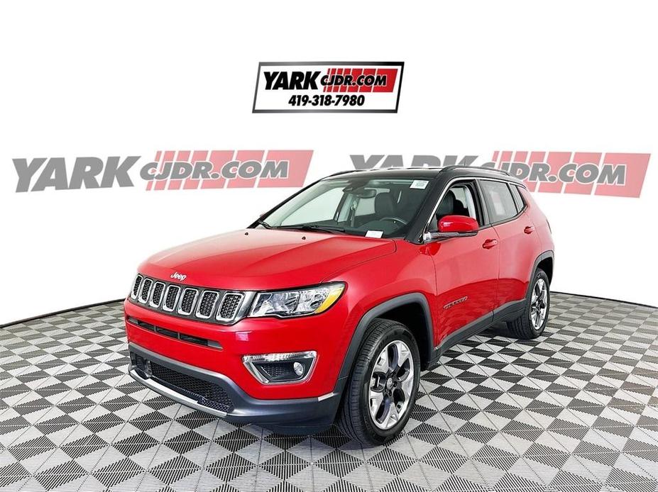 used 2021 Jeep Compass car, priced at $21,404