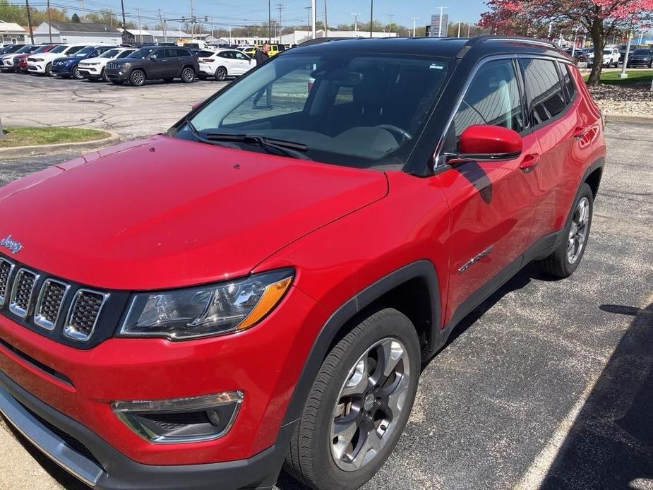 used 2021 Jeep Compass car, priced at $21,800