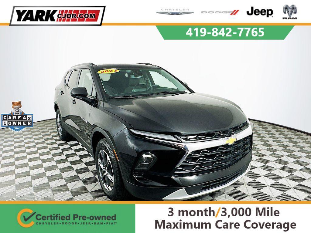 used 2023 Chevrolet Blazer car, priced at $23,998