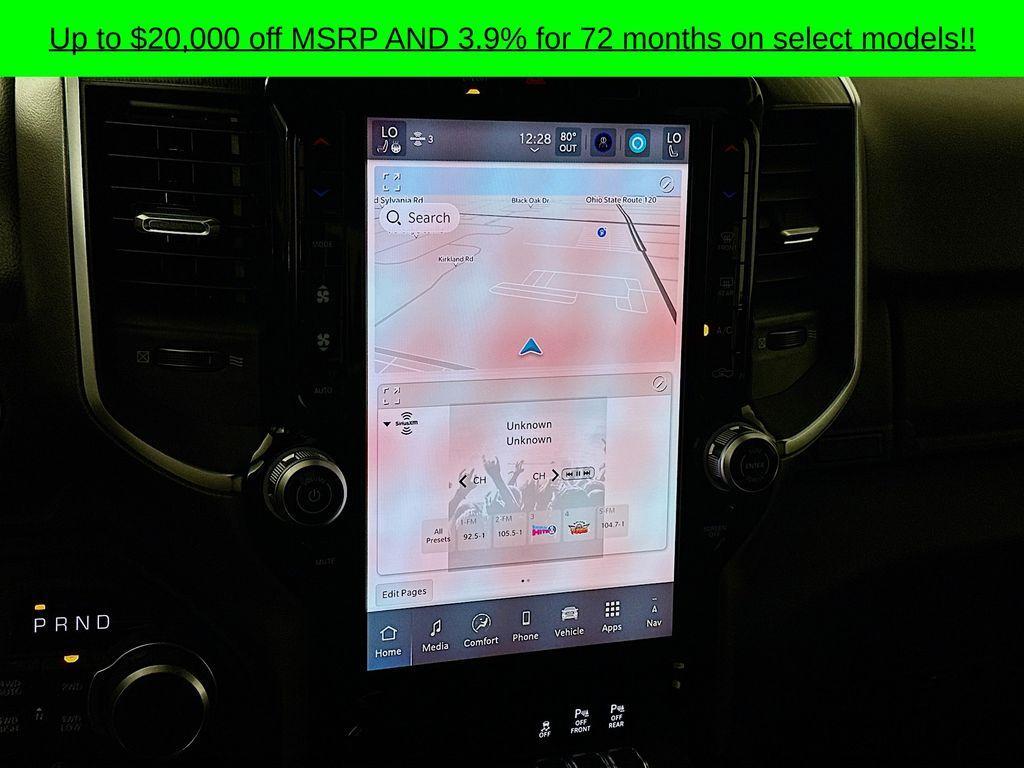 new 2025 Ram 1500 car, priced at $45,783