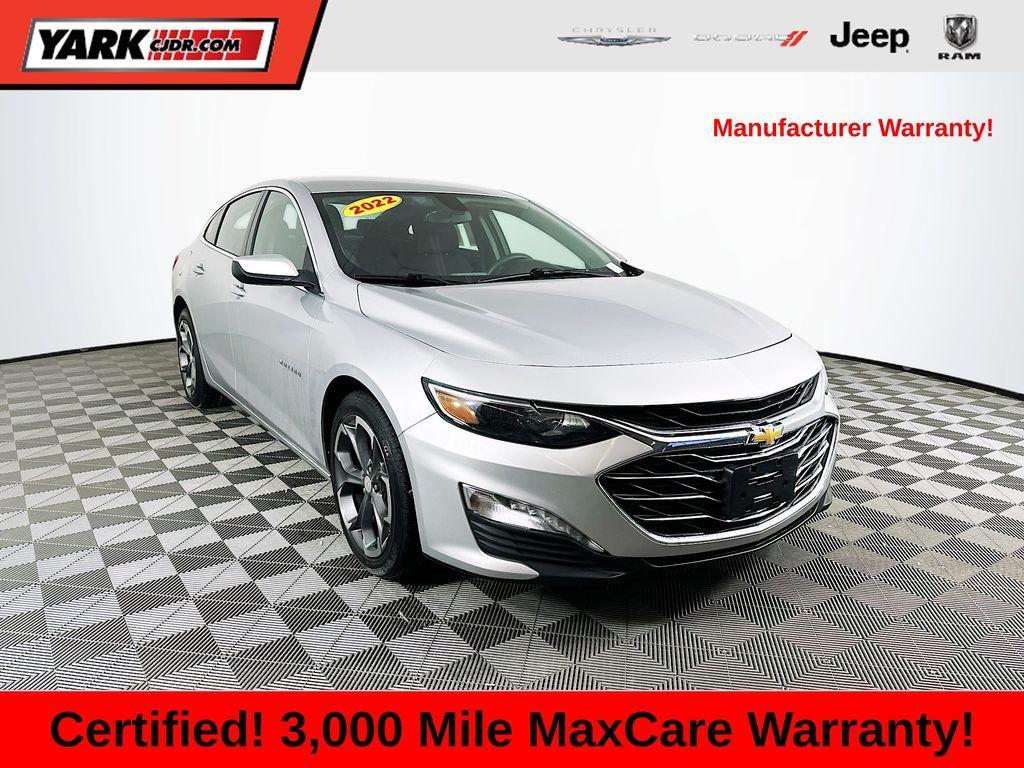 used 2022 Chevrolet Malibu car, priced at $16,996