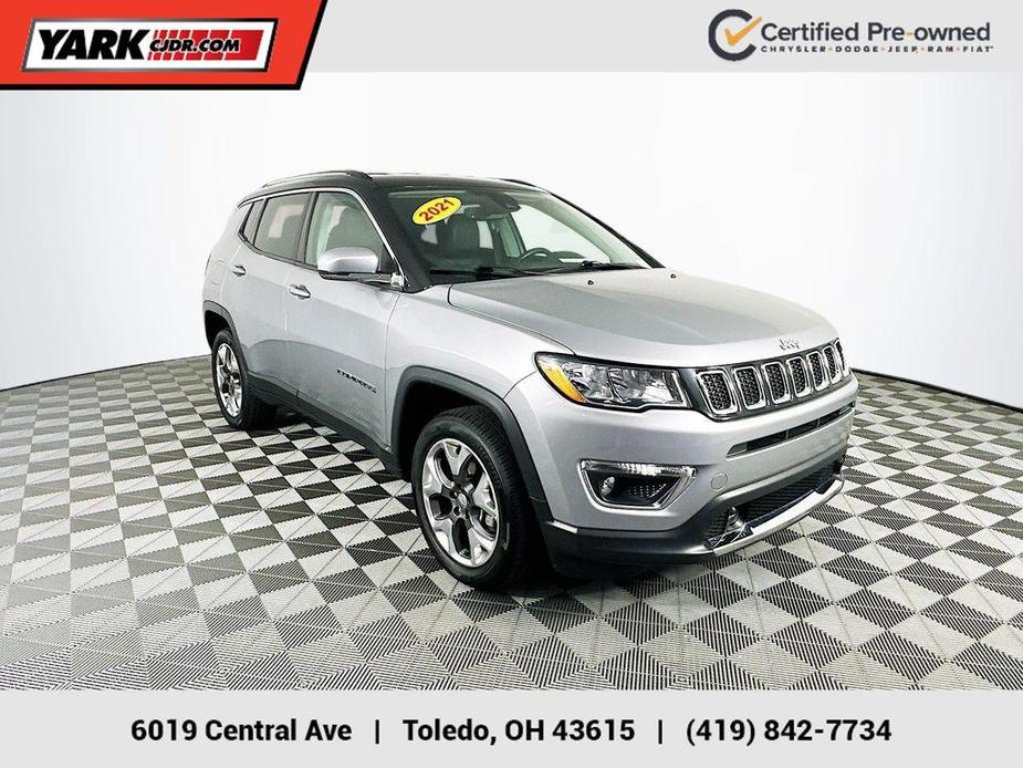 used 2021 Jeep Compass car, priced at $19,899