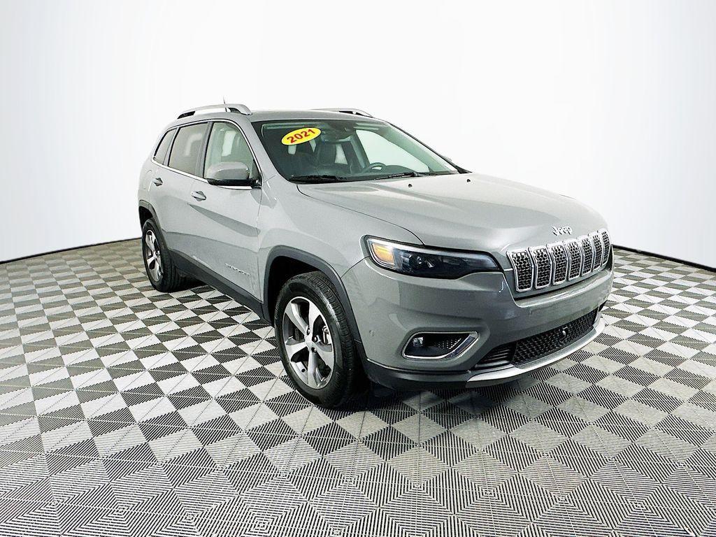 used 2021 Jeep Cherokee car, priced at $24,200