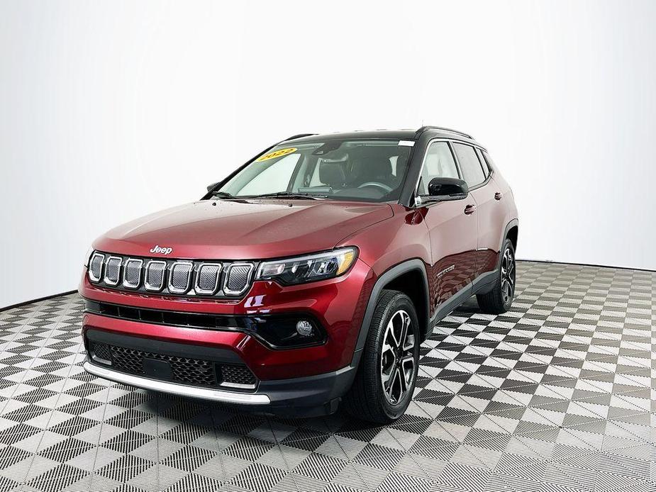 used 2022 Jeep Compass car, priced at $23,400