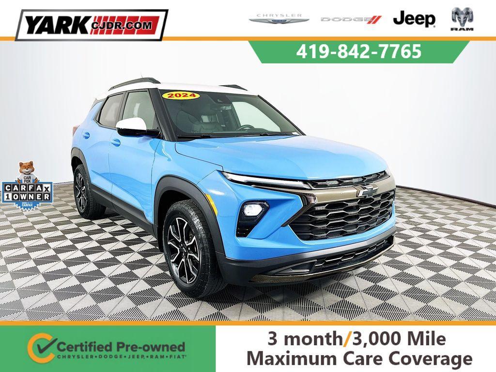 used 2024 Chevrolet TrailBlazer car, priced at $22,833
