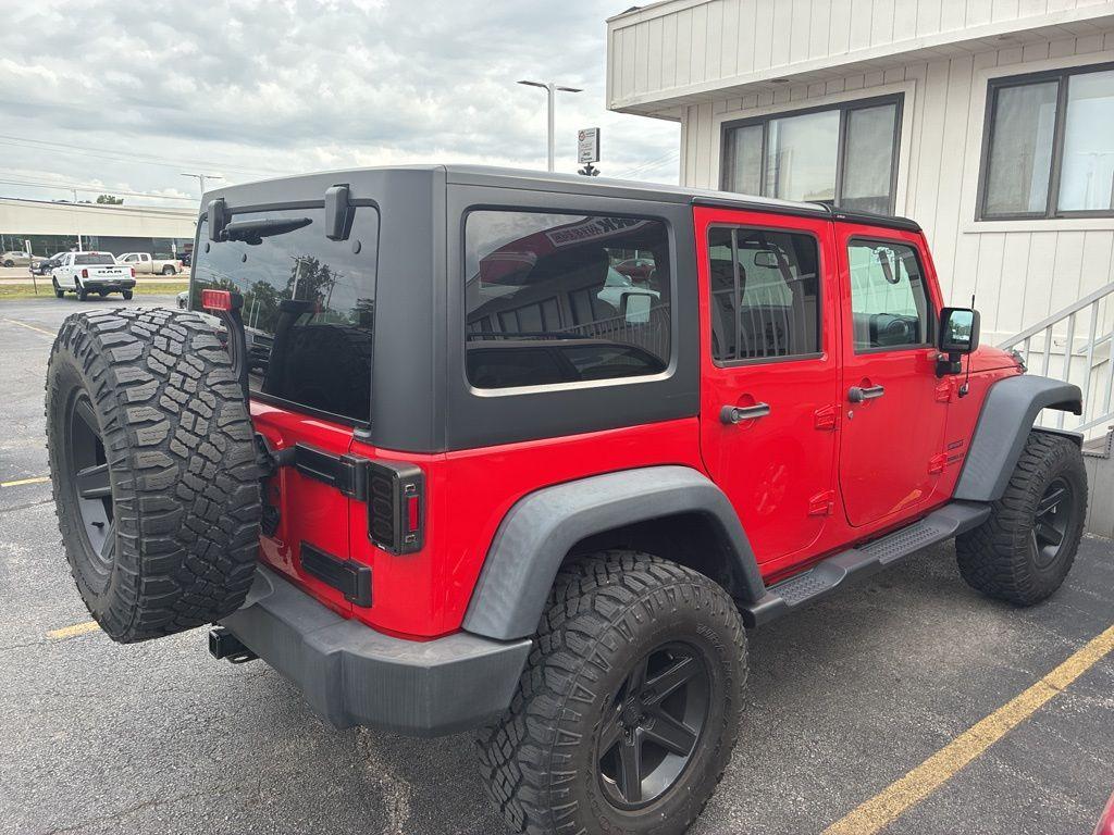 used 2015 Jeep Wrangler Unlimited car, priced at $20,800
