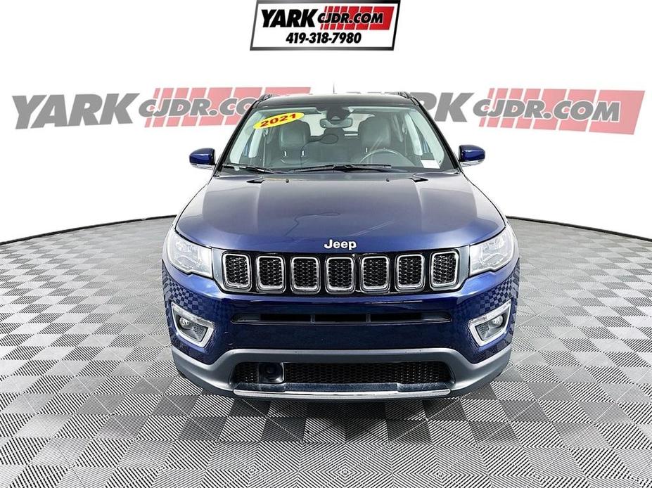 used 2021 Jeep Compass car, priced at $22,303