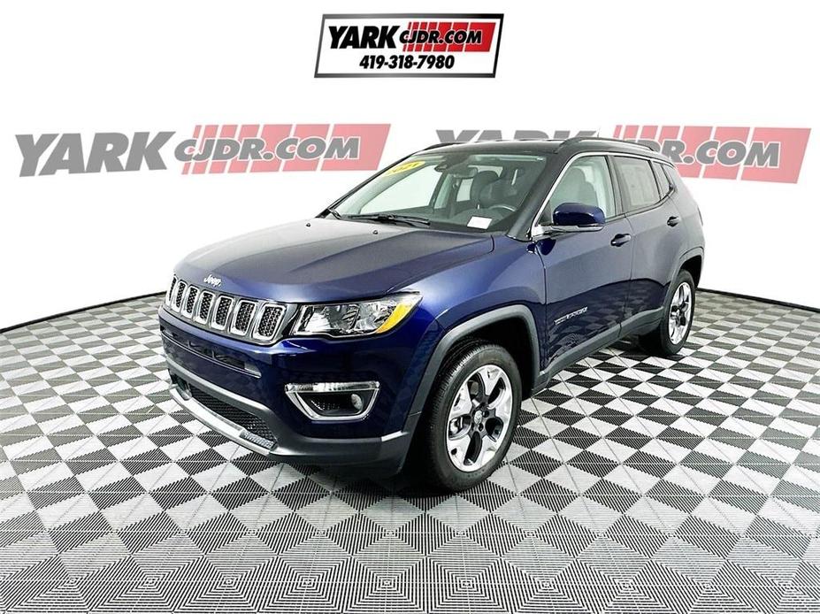 used 2021 Jeep Compass car, priced at $22,303