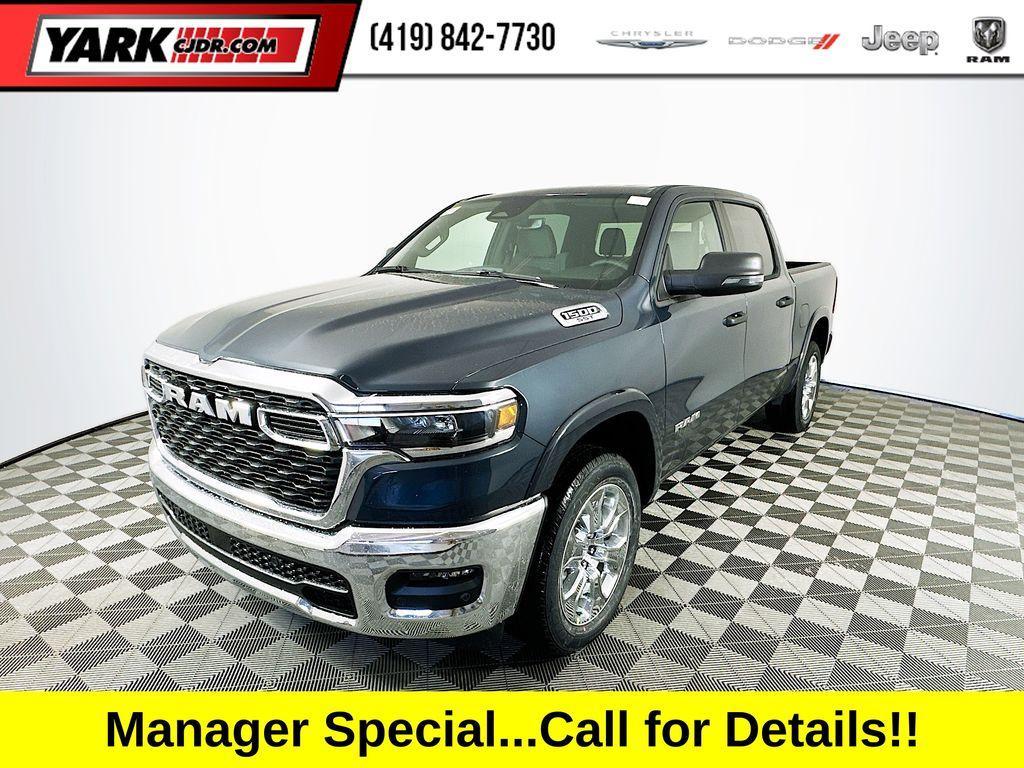 new 2025 Ram 1500 car, priced at $43,910