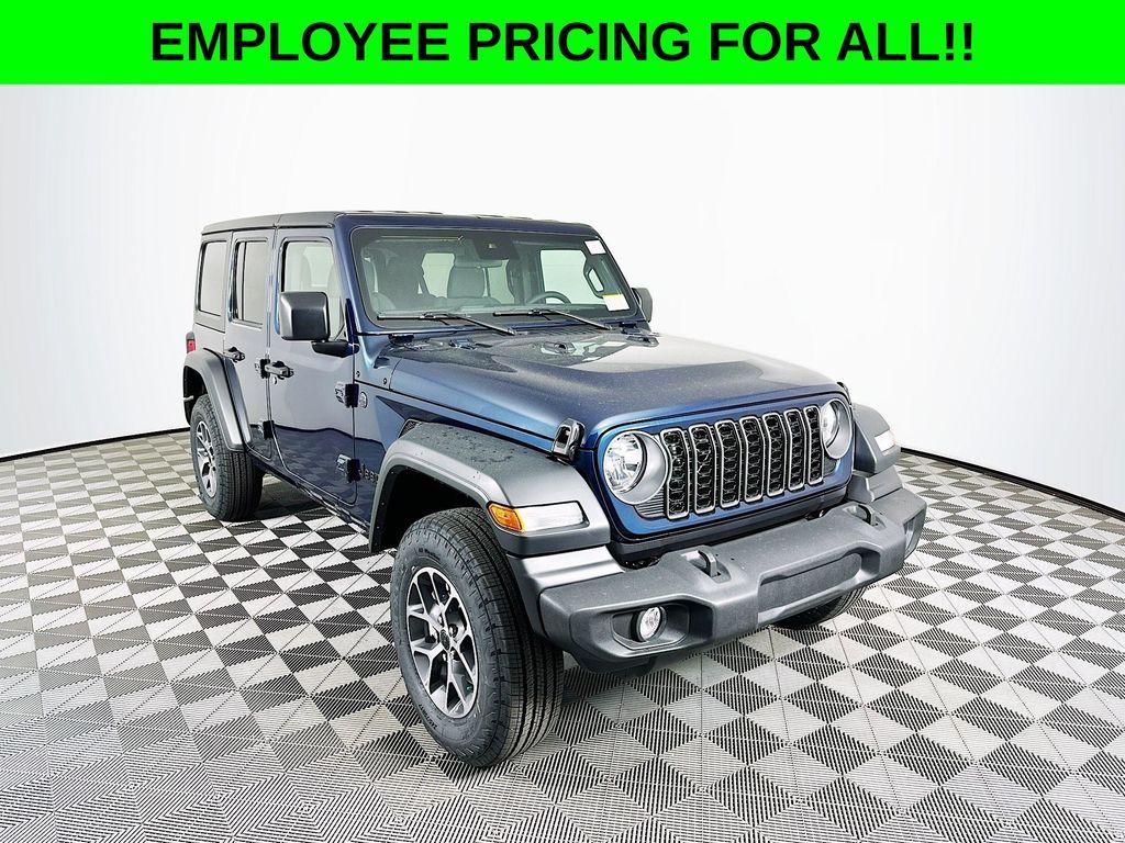 new 2025 Jeep Wrangler car, priced at $43,805