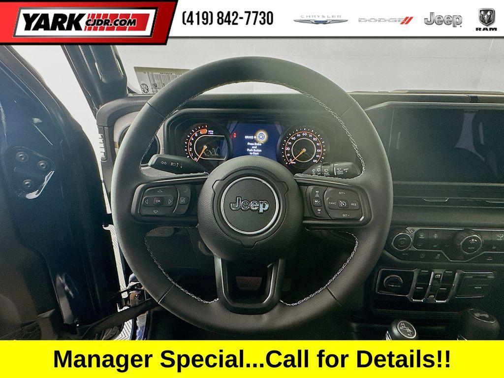 new 2025 Jeep Wrangler car, priced at $43,305