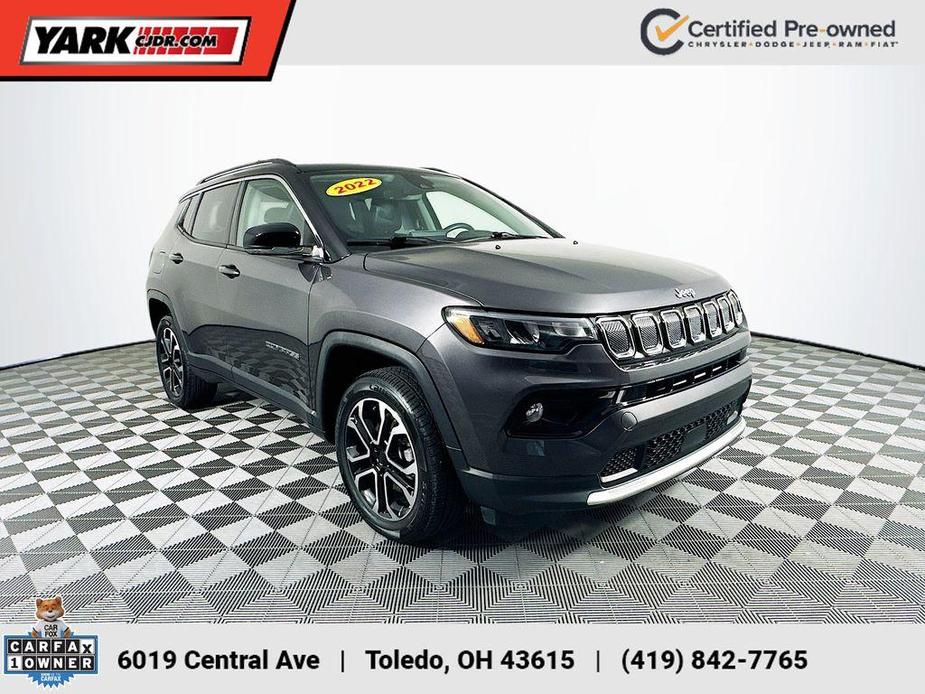 used 2022 Jeep Compass car, priced at $22,500