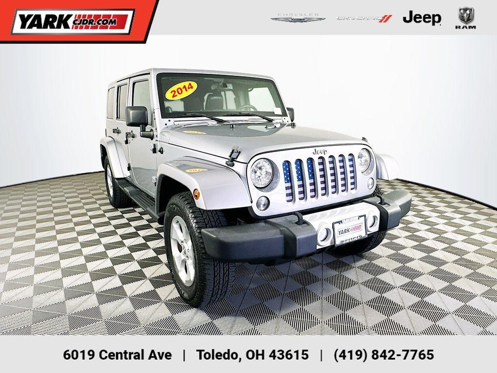 used 2014 Jeep Wrangler Unlimited car, priced at $16,909
