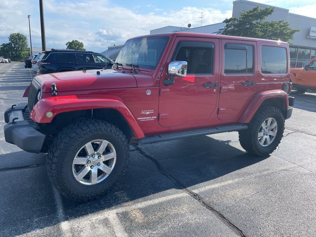 used 2012 Jeep Wrangler Unlimited car, priced at $13,800