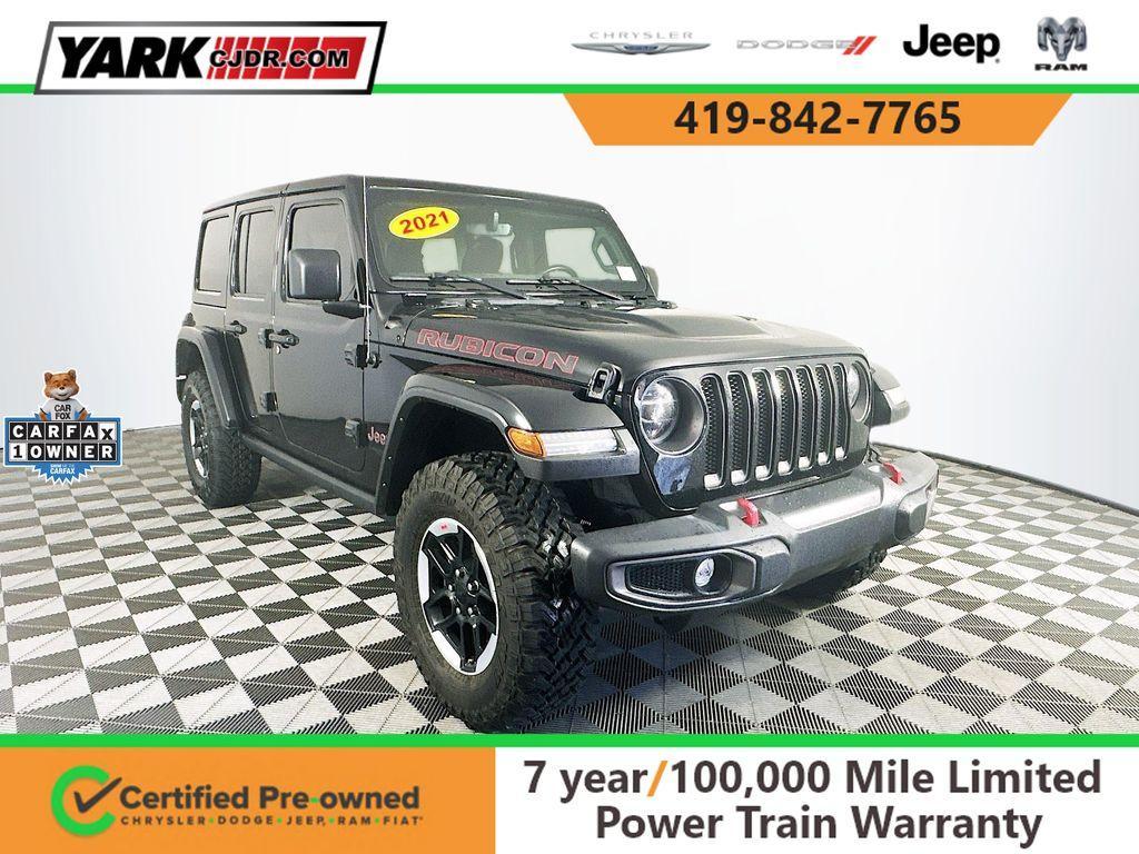 used 2021 Jeep Wrangler Unlimited car, priced at $34,800
