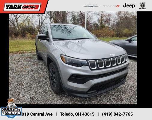 used 2022 Jeep Compass car, priced at $24,990