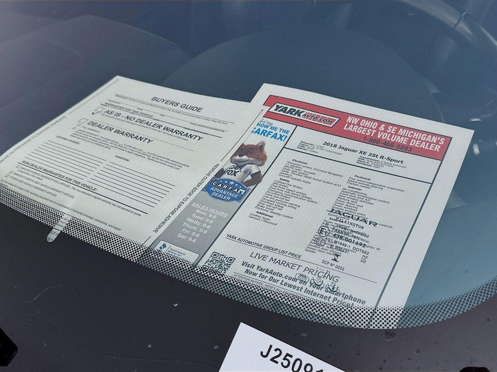 used 2018 Jaguar XE car, priced at $15,900